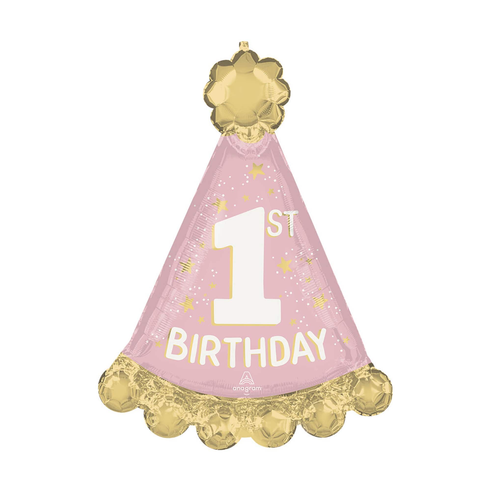 SuperShape® 34" Little Miss One-derful 1st Birthday Foil Balloon
